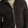 Suede Zip-Up Jacket - CU Suede Zip-Up Jacket - CU