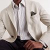 Stretch Linen, Wool and Silk-Blend Suit Jacket - CU Stretch Linen, Wool and Silk-Blend Suit Jacket - CU