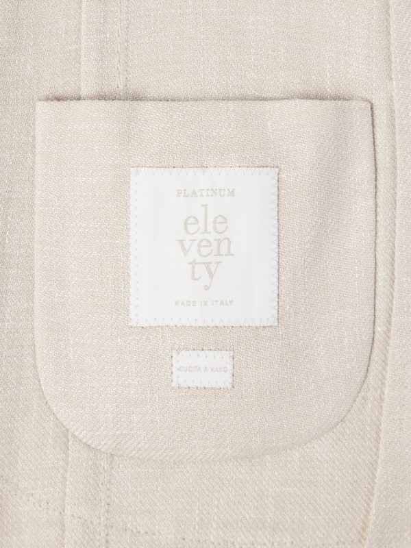 Stretch Linen, Wool and Silk-Blend Suit Jacket - E2 Stretch Linen, Wool and Silk-Blend Suit Jacket - E2