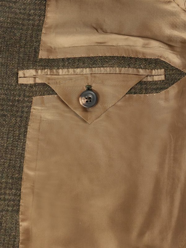 Waverly Prince of Wales Checked Wool Suit Jacket - E1 Waverly Prince of Wales Checked Wool Suit Jacket - E1