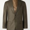 Waverly Prince of Wales Checked Wool Suit Jacket Waverly Prince of Wales Checked Wool Suit Jacket