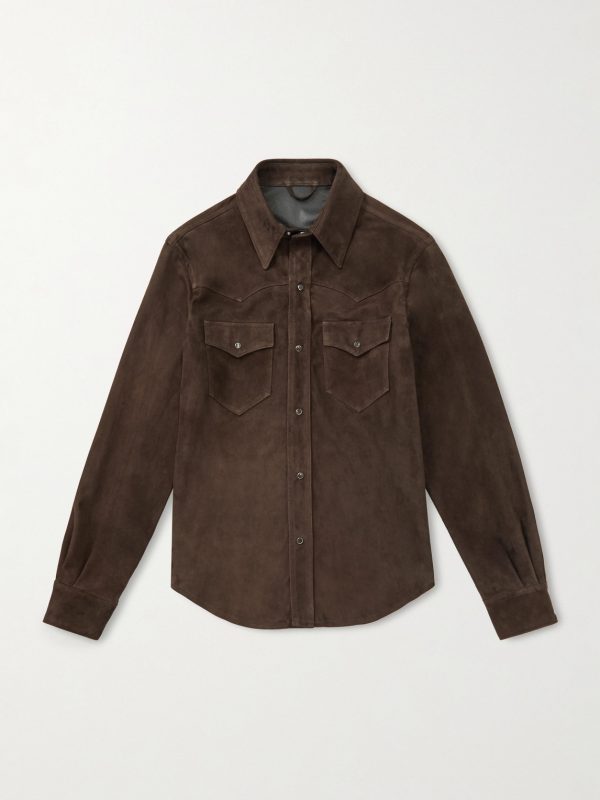 Suede Western Overshirt Suede Western Overshirt