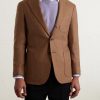 Wool and Cashmere-Blend Blazer - FR Wool and Cashmere-Blend Blazer - FR