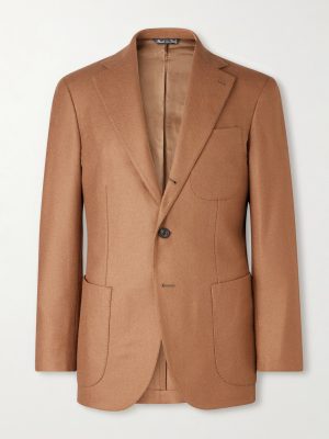 Wool and Cashmere-Blend Blazer Wool and Cashmere-Blend Blazer