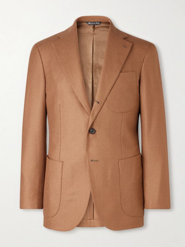 Wool and Cashmere-Blend Blazer Wool and Cashmere-Blend Blazer