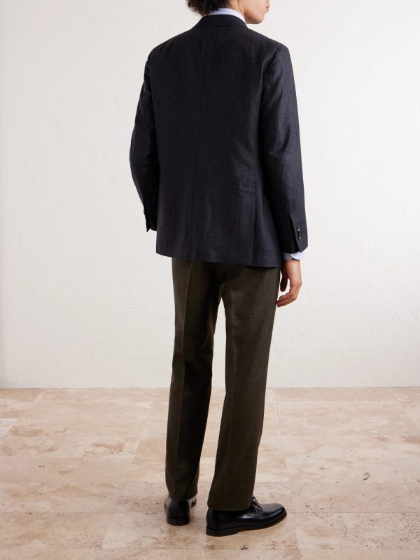 Waverly Straight-Leg Virgin Wool Suit Trousers - BK Waverly Straight-Leg Virgin Wool Suit Trousers - BK