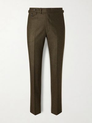 Waverly Straight-Leg Virgin Wool Suit Trousers