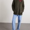 Game Corduroy-Trimmed Wool Jacket - OU Game Corduroy-Trimmed Wool Jacket - OU