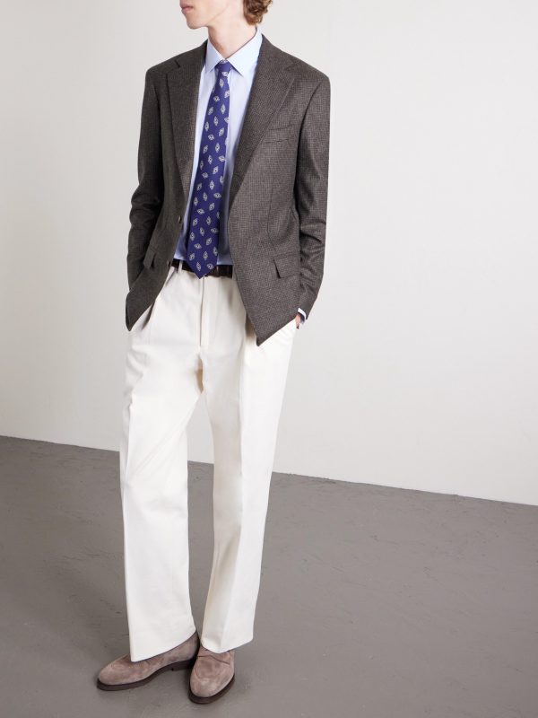 Waverly Puppytooth Wool Suit Jacket - OU Waverly Puppytooth Wool Suit Jacket - OU