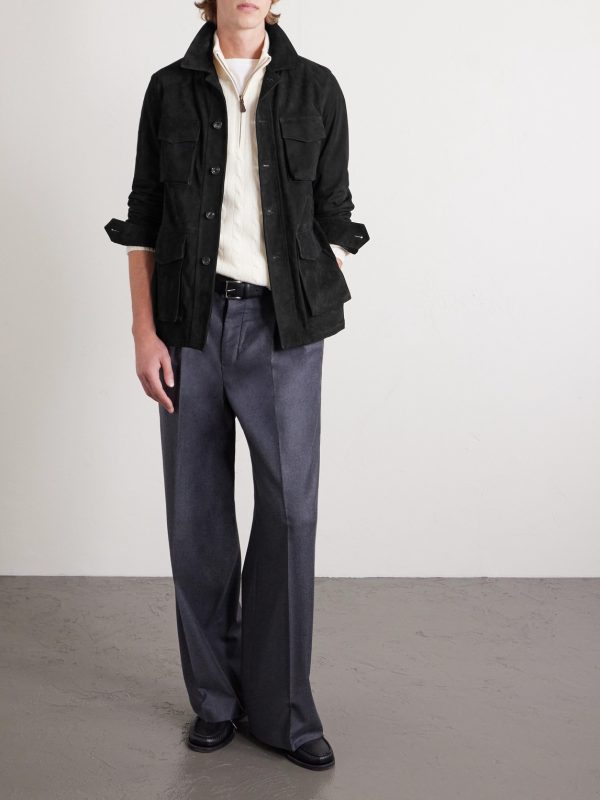 Suede Overshirt - OU Suede Overshirt - OU