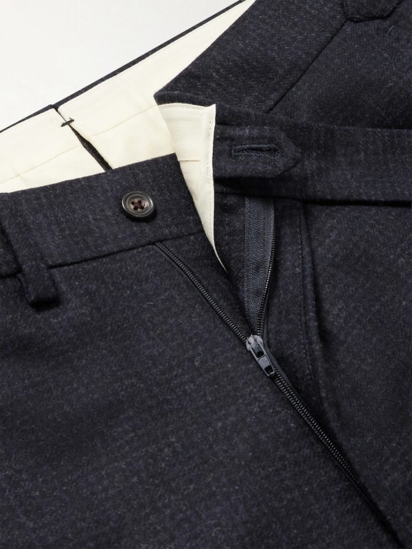 Waverly Straight-Leg Virgin Wool Suit Trousers - E1 Waverly Straight-Leg Virgin Wool Suit Trousers - E1