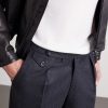 Waverly Straight-Leg Pleated Wool-Twill Suit Trousers - E1