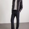 Waverly Straight-Leg Pleated Wool-Twill Suit Trousers - OU