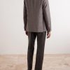 Waverly Straight-Leg Checked Virgin Wool Suit Trousers - BK Waverly Straight-Leg Checked Virgin Wool Suit Trousers - BK