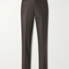 Waverly Straight-Leg Checked Virgin Wool Suit Trousers Waverly Straight-Leg Checked Virgin Wool Suit Trousers