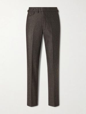Waverly Straight-Leg Checked Virgin Wool Suit Trousers Waverly Straight-Leg Checked Virgin Wool Suit Trousers