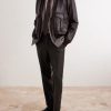 Waverly Straight-Leg Checked Virgin Wool Suit Trousers - OU Waverly Straight-Leg Checked Virgin Wool Suit Trousers - OU