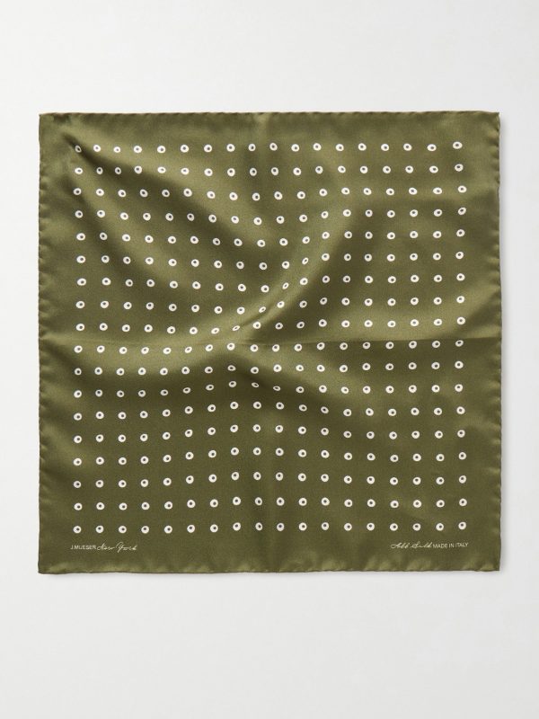 Silk Pocket Square - E1