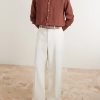 Genova Houndstooth Cotton Shirt - OU Genova Houndstooth Cotton Shirt - OU