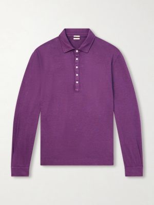 Raya Linen and Cotton-Blend Polo Shirt