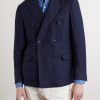 Brando Double-Breasted Linen Blazer - FR Brando Double-Breasted Linen Blazer - FR