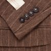 Pinstriped Linen Blazer - E1 Pinstriped Linen Blazer - E1