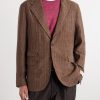 Pinstriped Linen Blazer - FR Pinstriped Linen Blazer - FR