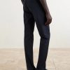 Mauko Straight-Leg Cotton Trousers - BK Mauko Straight-Leg Cotton Trousers - BK