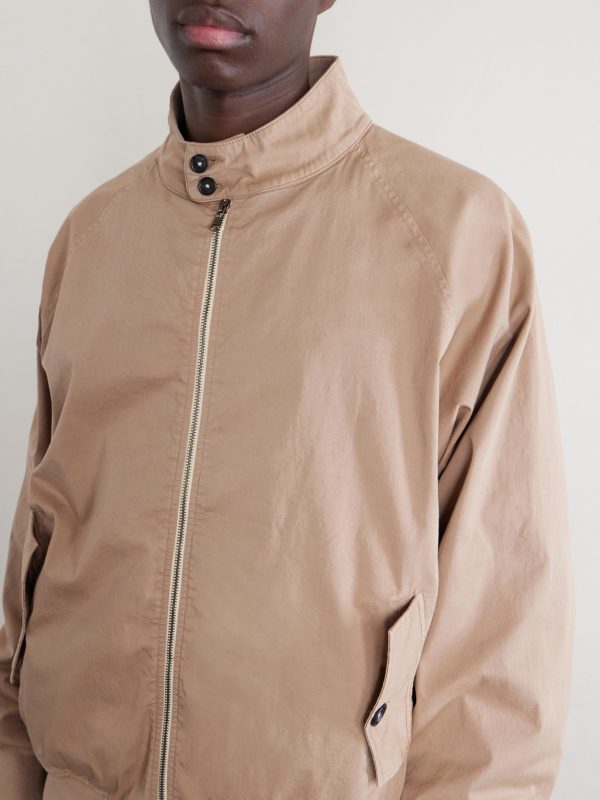 Cotton-Blend Twill Bomber Jacket - CU