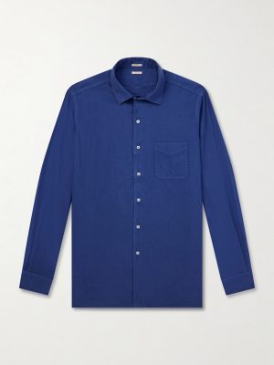 Relaxed-fit Cotton and Linen Blend Shirt