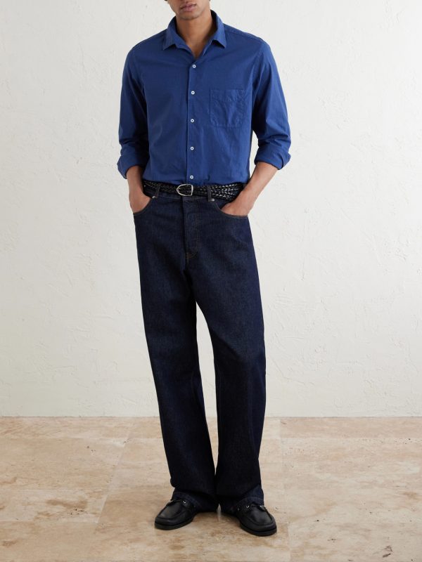 Relaxed-fit Cotton and Linen Blend Shirt - OU