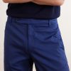 Straight-Leg Cotton-Blend Trousers - CU Straight-Leg Cotton-Blend Trousers - CU