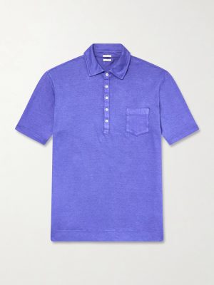 Wembley Cotton and Cashmere-Blend Piqué Polo Shirt Wembley Cotton and Cashmere-Blend Piqué Polo Shirt