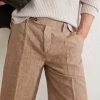 Alaccia Straight-Leg Pleated Linen Shorts - CU Alaccia Straight-Leg Pleated Linen Shorts - CU