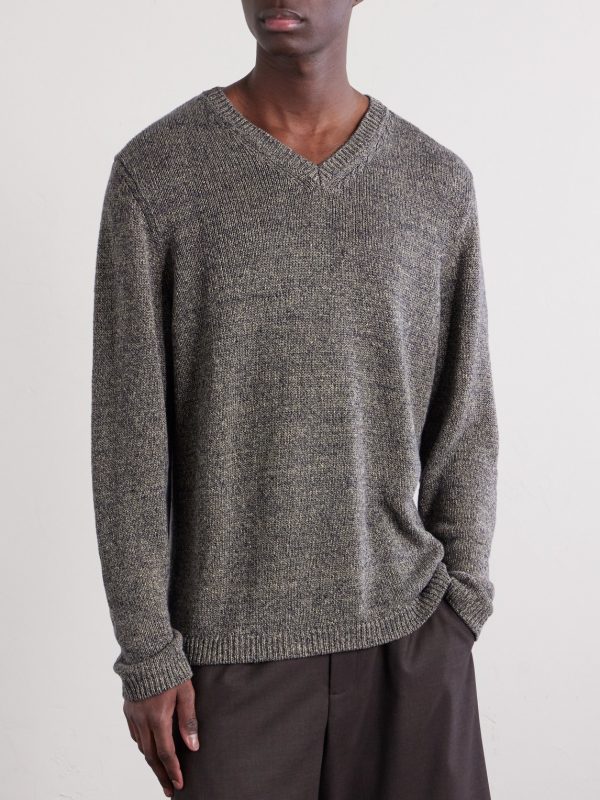 Leo Knitted Linen Sweater - FR