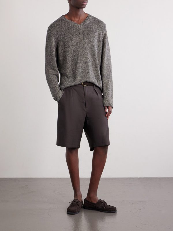 Leo Knitted Linen Sweater - OU