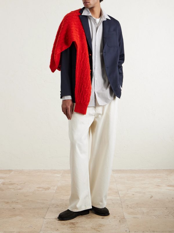 Genova Checked Cotton-Poplin Shirt - OU Genova Checked Cotton-Poplin Shirt - OU