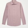 Genova Striped Cotton-Poplin Shirt