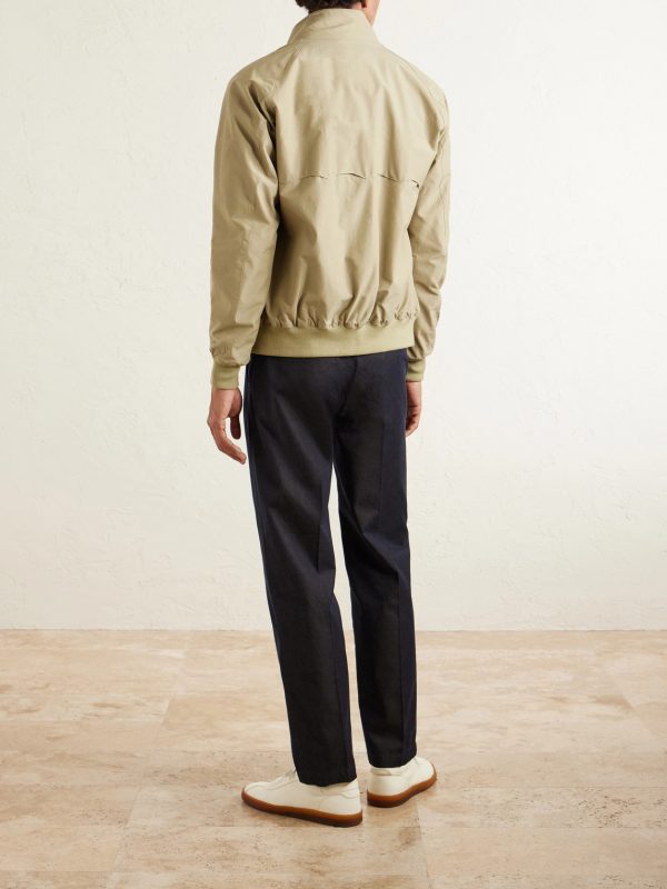 Strallo2 Straight-Leg Pleated Cotton-Twill Trousers - BK Strallo2 Straight-Leg Pleated Cotton-Twill Trousers - BK