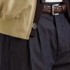 Strallo2 Straight-Leg Pleated Cotton-Twill Trousers - CU Strallo2 Straight-Leg Pleated Cotton-Twill Trousers - CU