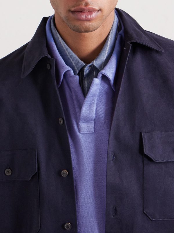 Aruba Linen and Cotton-Blend Polo Shirt - CU Aruba Linen and Cotton-Blend Polo Shirt - CU