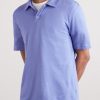 Aruba Linen and Cotton-Blend Polo Shirt - FR Aruba Linen and Cotton-Blend Polo Shirt - FR