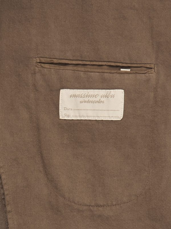 Baglietto Cotton and Linen-Blend Blazer - E1