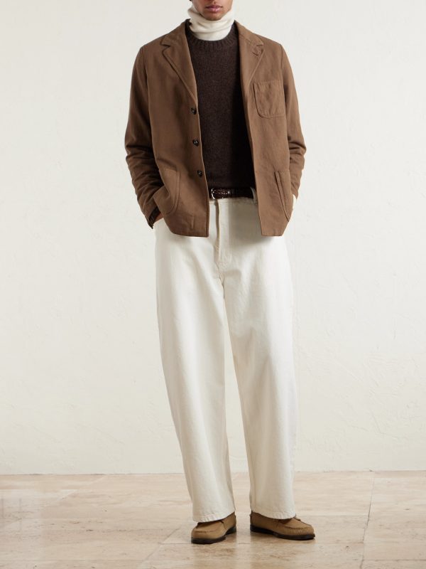 Baglietto Cotton and Linen-Blend Blazer - OU