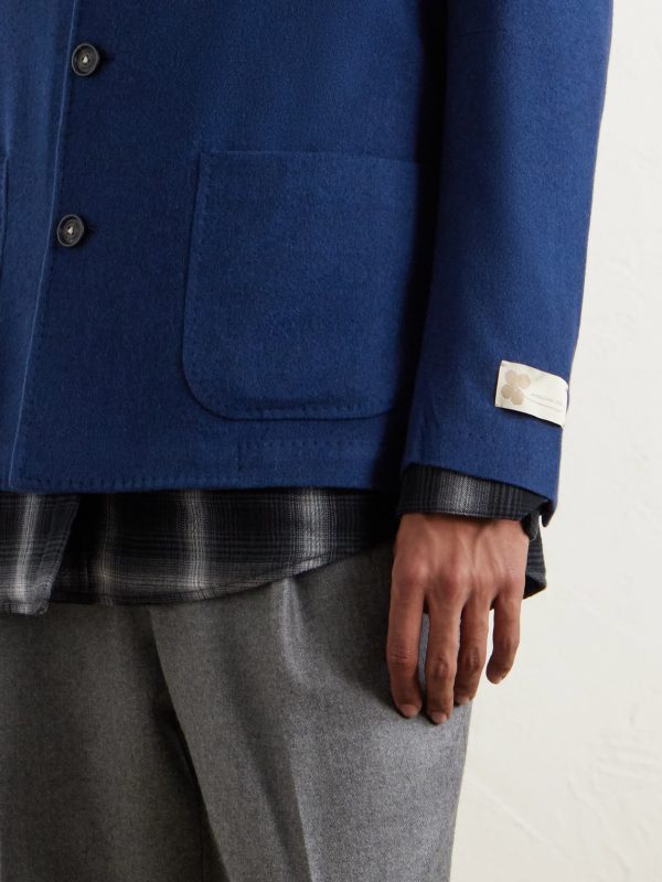 Bali Virgin Wool, Silk and Cashmere-Blend Blazer - CU Bali Virgin Wool, Silk and Cashmere-Blend Blazer - CU