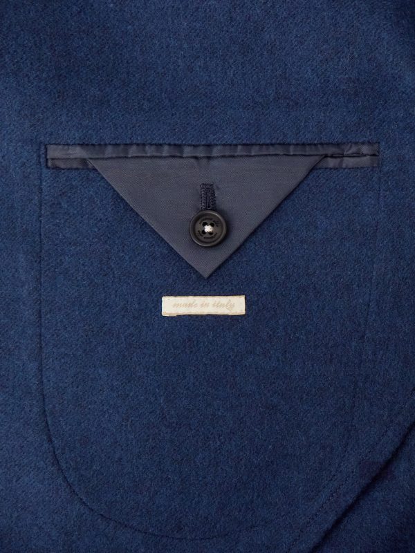 Bali Virgin Wool, Silk and Cashmere-Blend Blazer - E1 Bali Virgin Wool, Silk and Cashmere-Blend Blazer - E1