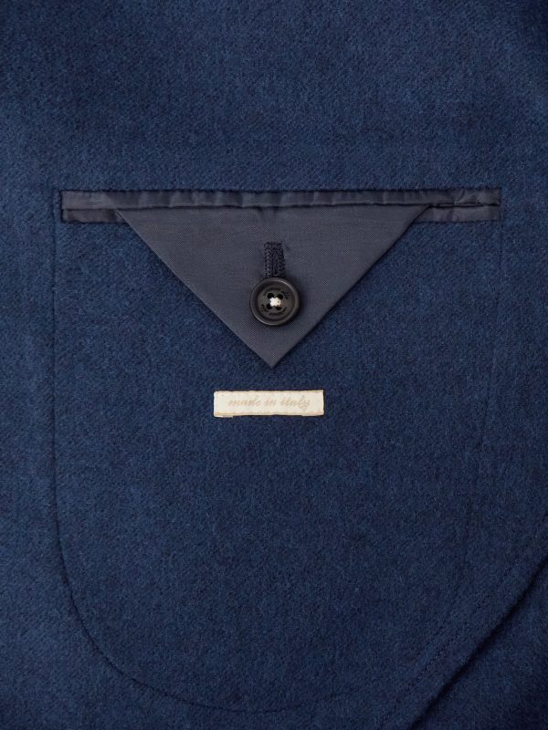 Bali Virgin Wool, Silk and Cashmere-Blend Blazer - E2 Bali Virgin Wool, Silk and Cashmere-Blend Blazer - E2