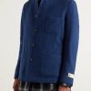 Bali Virgin Wool, Silk and Cashmere-Blend Blazer - FR Bali Virgin Wool, Silk and Cashmere-Blend Blazer - FR