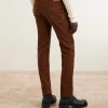 Alunga Straight-Leg Cotton-Corduroy Trousers - BK