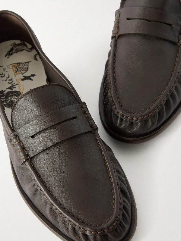 Faron Leather Penny Loafers - CU
